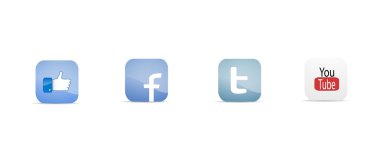 Ağ Icons set.