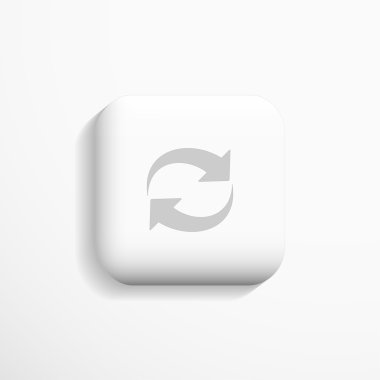 iletişim 3d simgesi. vektör.