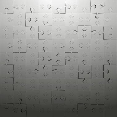 soyut 3d puzzle. vektör arka plan.