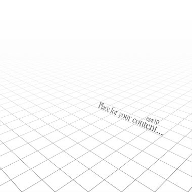 Vizyon perspektifi, vektör çizim arka plan