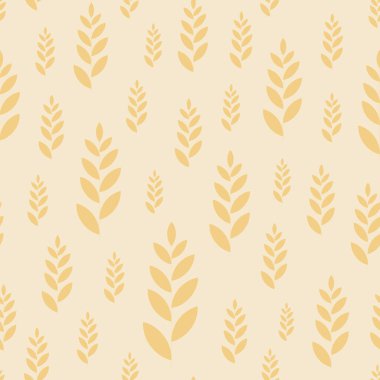 Renkli, dikişsiz çiçek desenli. Elle çizilmiş narin bir tasarım. Soyut moda arka planı. Vektör çizimi. Tekstil sonsuz baskı