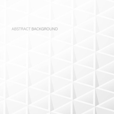 Beyaz soyut geometrik arka plan. Parlak 3D desen. Fütürist ışık tasarımı. İş afişi, kart, şablon vs.