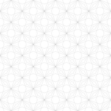 Beyaz, pürüzsüz geometrik süs desenli, oryantal arka plan. Dekoratif tekrarlanabilir yazdırma