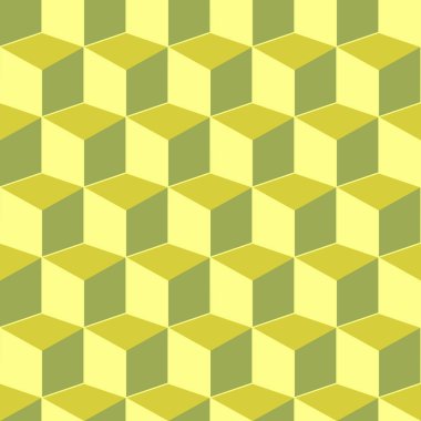 Parlak renksiz geometrik desen. Tekrarlanabilir küp arkaplanı. Dekoratif sonsuz 3d dokusu