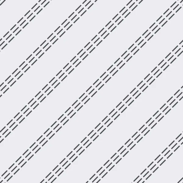 Vector Grijs Minimalistisch Gestreept Naadloos Patroon Eindeloze Lineaire Textuur Herhaaldelijk — Stockvector