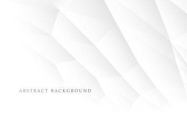 Bakış açısıyla soyut beyaz arkaplan. Gradyan geometrik çokgen şekilleri. Modern dijital tasarım. Poster, pankart, sunum şablonu