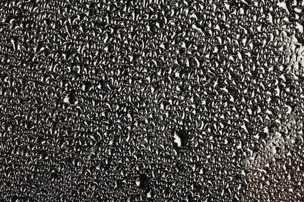 Close Texture Water Droplets Glass Gray Background Royalty Free Stock Photos