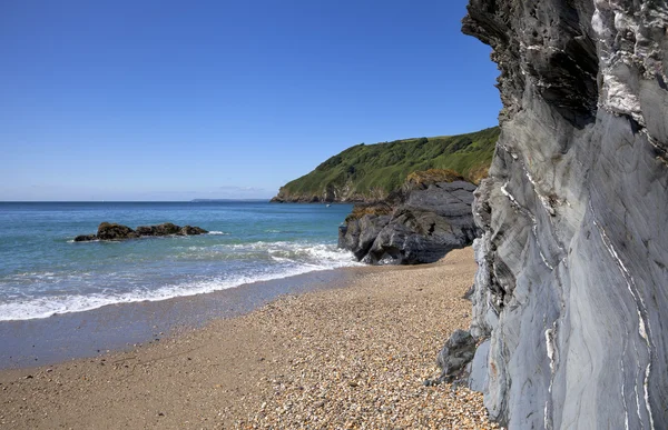 Lantic bay, Корнуолл — стокове фото