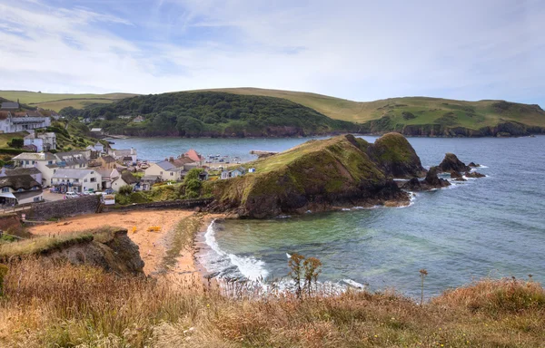 Hoppas cove, devon — Stockfoto