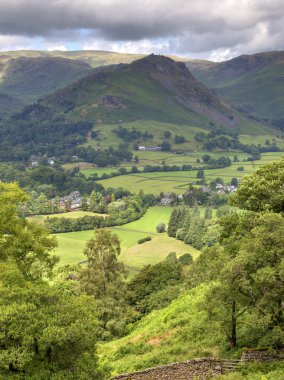 Grasmere havadan görünümü