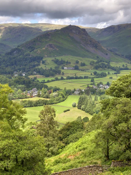 Aerial view of Grasmere — Stock Photo, Image