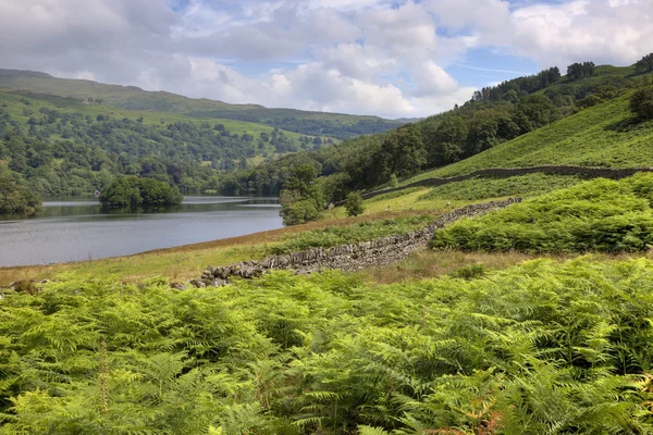 Rydal agua, cumbria — Foto Stock