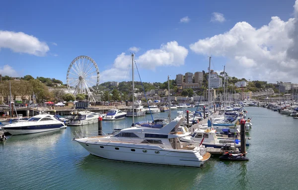 Torquay Harbour, Devon — Stock Photo, Image