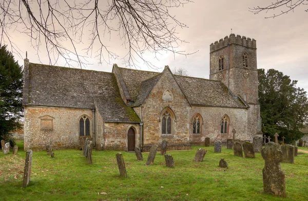 English stone church — Stock Photo, Image