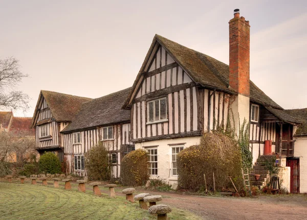 Dom Tudor, Anglia — Zdjęcie stockowe