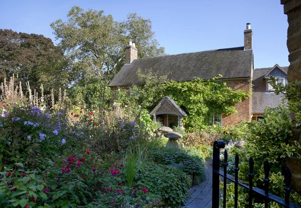 Ferienhausgarten, england — Stockfoto