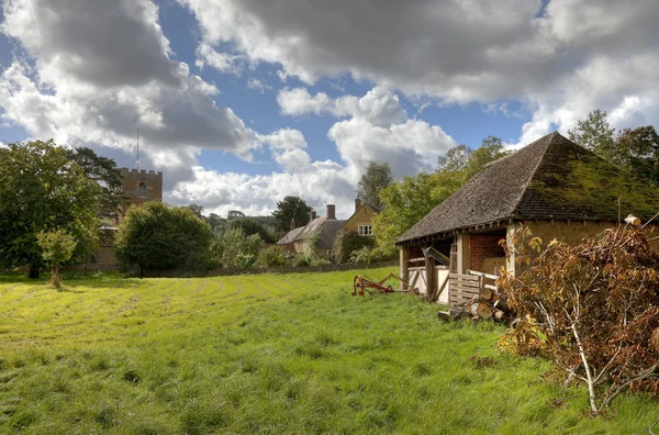 Aldeia Warwickshire — Fotografia de Stock