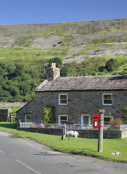 Yorkshire dales haus — Stockfoto