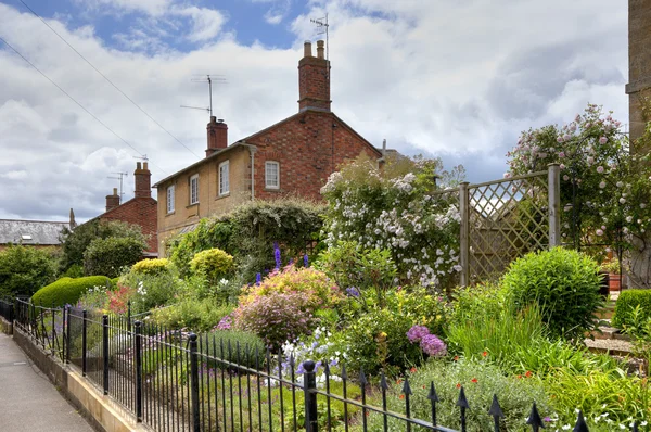 Cottage gardens, Angleterre — Photo