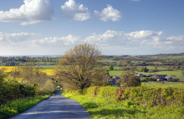 Venkovské Gloucesteshire, Anglie — Stock fotografie