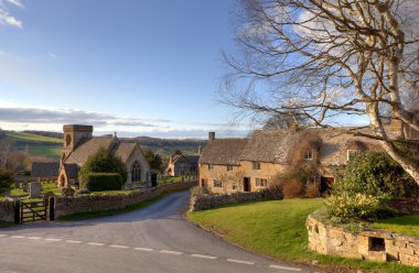 snowshill Köyü, cotswolds