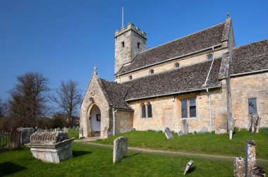Cotswold kilisede swinbrook