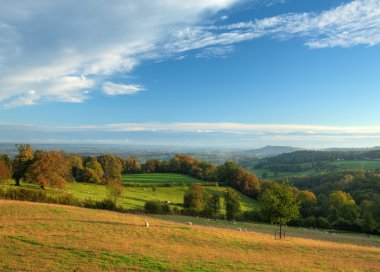 wiejskich terenów cotswolds