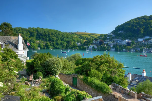 Dartmouth yaz, devon, İngiltere — Stok fotoğraf