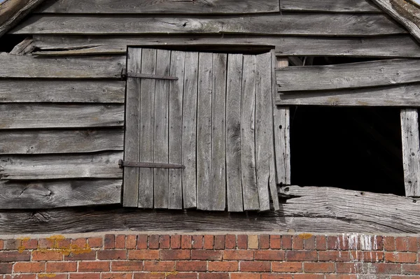 Barn pitch hole — Stock Photo, Image