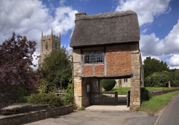 Igreja de Warwickshire — Fotografia de Stock