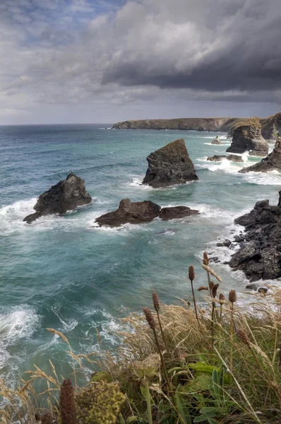 Cornish kustlinje — Stockfoto