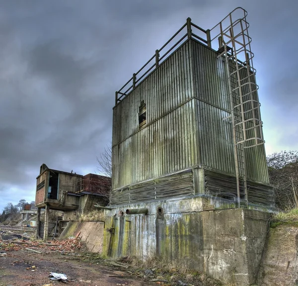 Derelict factory — Stock Photo, Image