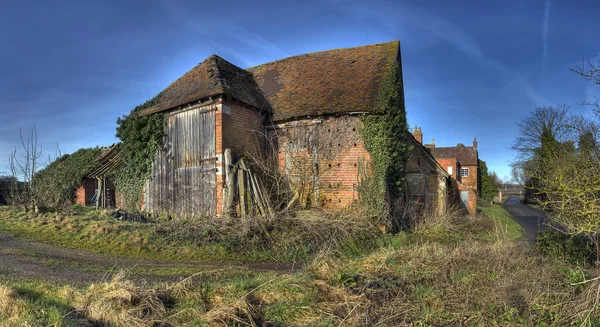 Heuscheune in Warwickshire — Stockfoto