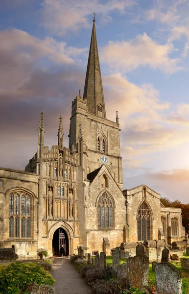 Oxfordshire kerk — Stockfoto