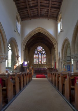 Cotswold kilise iç