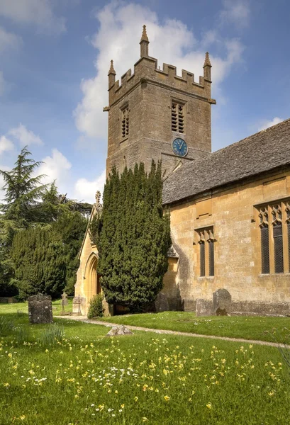 Kyrkan vid stanway, england — Stockfoto