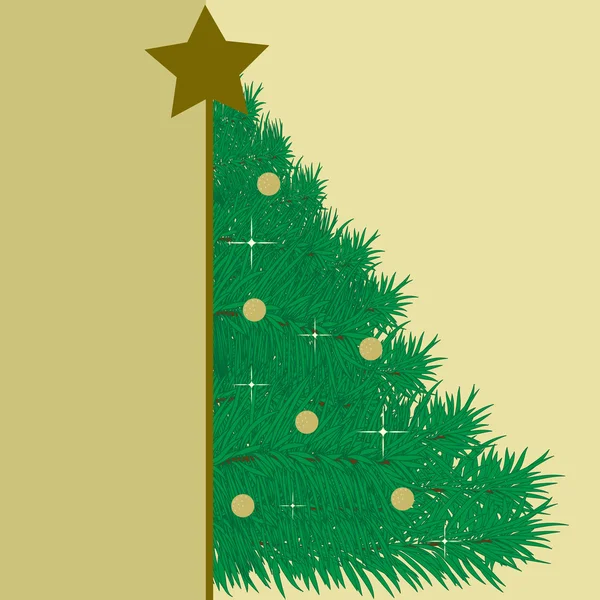 Noel kartı. Vektör illüstrasyonu