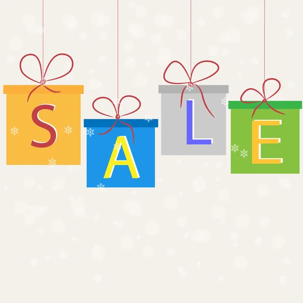 Satış, hediye. vektör