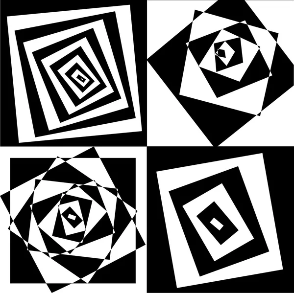 spiral etkisi arka plan illüstrasyon. vektör