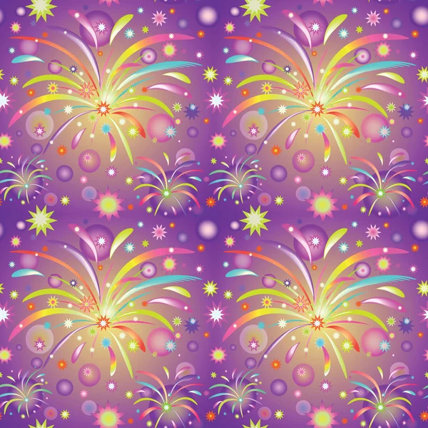 Dikişsiz dokuyu saluts veya havai fişek