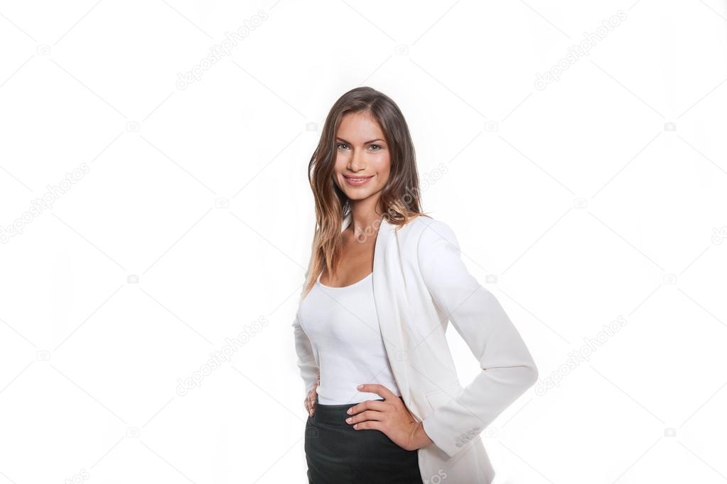 Beautiful business woman