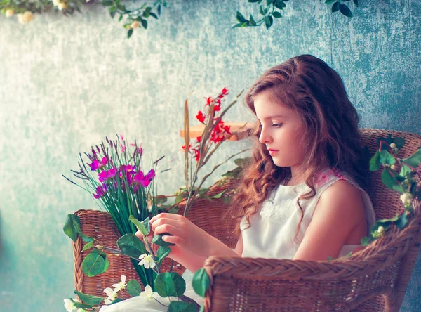 Menina. — Fotografia de Stock