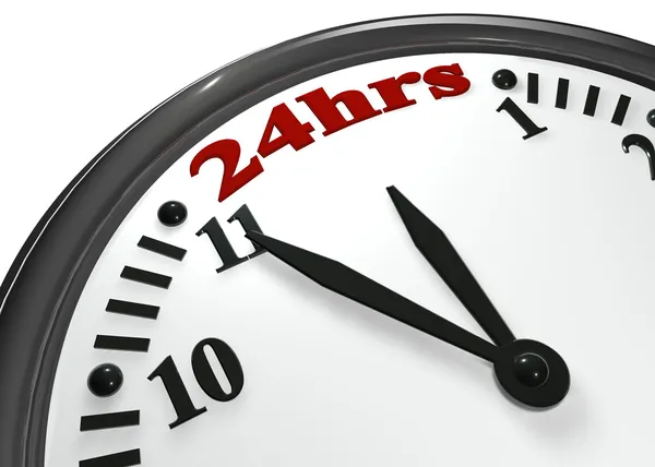 24 hours services — Stock Photo, Image