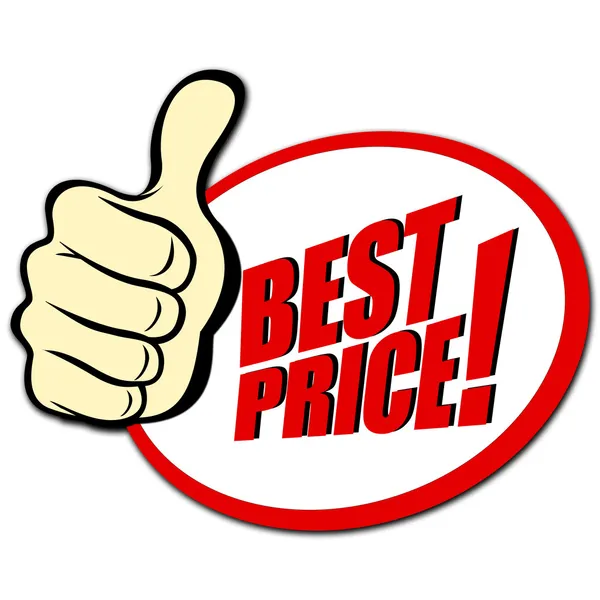 Best price sale — Stock Photo, Image