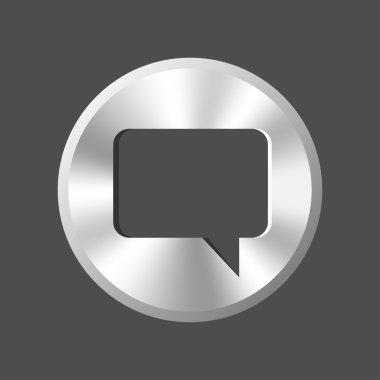 konuşma buble düğmesi