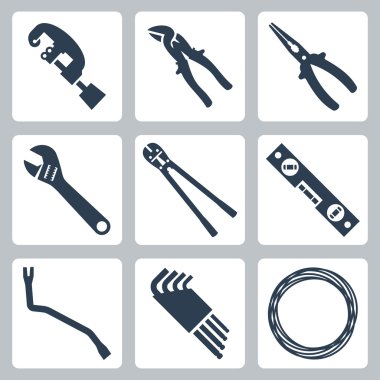 Hand tools clipart