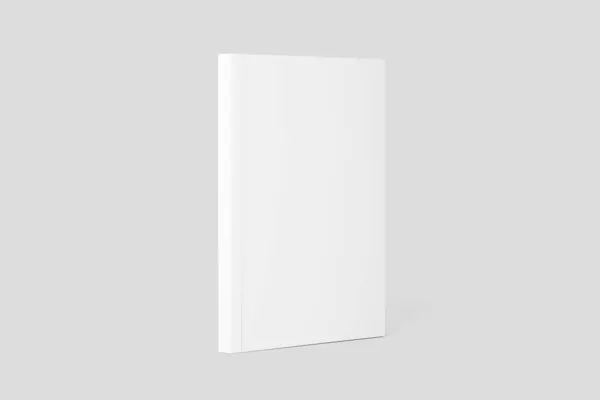 Softcover Kitap Kapağı Tasarım Sunumu için Beyaz Boş Model