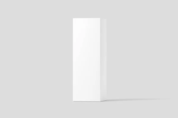 Μεγάλο ορθογώνιο πλαίσιο Λευκό κενό mockup — Φωτογραφία Αρχείου