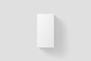 Dikdörtgen Kutusu Beyaz Boş Model