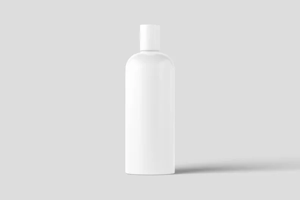 Cosmetici Packaging bottiglia vaso 3D Rendering bianco vuoto Mockup — Foto Stock